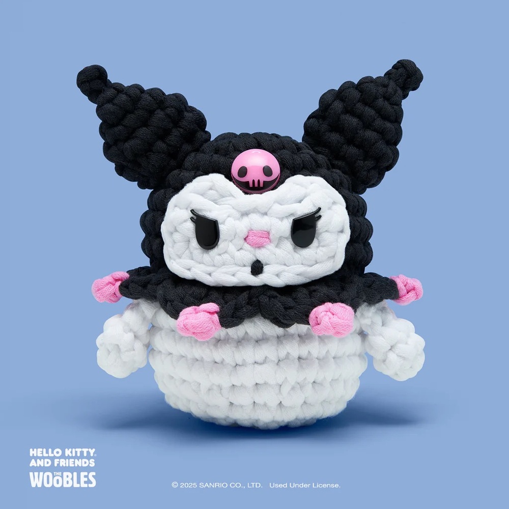 The Woobles X Kuromi™ Crochet Kit-NEW SEALED